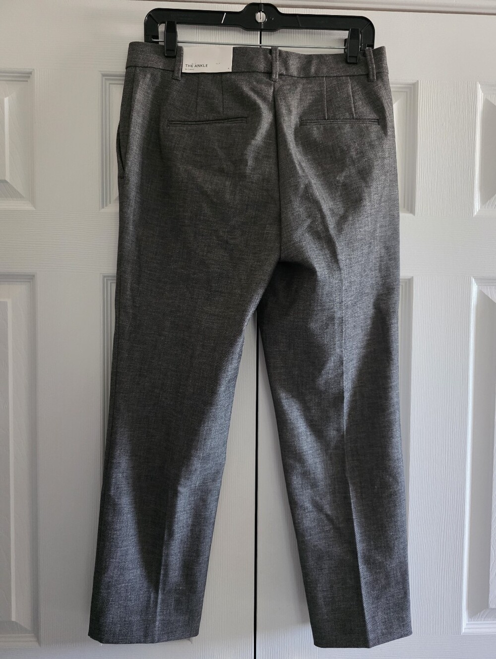 Ann Taylor The Ankle Pant Bi-Stretch Curvy Fit Dark Gray Women's Size 4 NWT - Picture 5 of 7